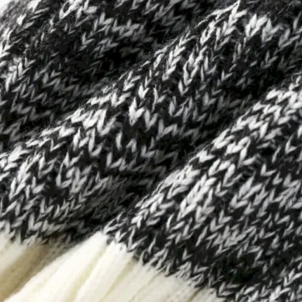 Men's Unisex Beanie Hat Winter Hats Beanies Skull Cap Knit Hat Black Dark Navy Polyester Knitted Cozy Daily Wear Going out Color Block Warm 2025 - US - Image 6