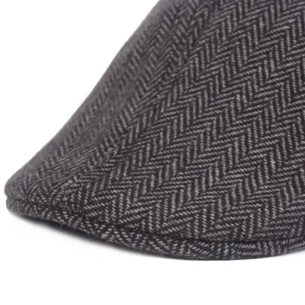 Men's Flat Cap Light Grey Dark Gray Cotton Streetwear Stylish 1920s Fashion Outdoor Daily Going out Graphic Prints Warm 2025 - Image 5