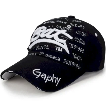 Men's Baseball Cap Black White Polyester Embroidery Travel Beach Outdoor Vacation Plain Adjustable Sunscreen Fashion 2025 - Image 5
