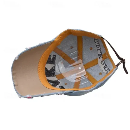 Men's Baseball Cap Sun Hat Trucker Hat Yellow Wine Polyester Embroidered Fashion Casual Street Daily Letter Adjustable Sunscreen Breathable 2025 - US - Image 5