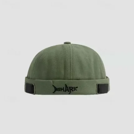 Unisex Docker Cap Brimless Hats Black Green Cotton Travel Beach Outdoor Vacation Plain Adjustable 2025 - Image 5