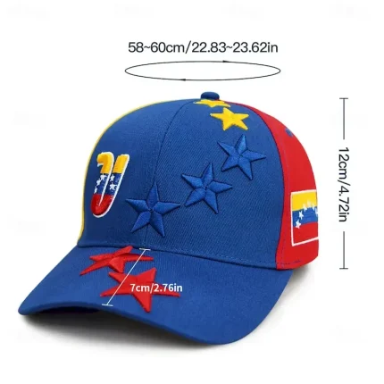 Men's Baseball Cap Sun Hat Trucker Hat Wine Blue Cotton Embroidered Fashion Casual Daily Weekend Stars Adjustable Sunscreen Breathable 2025 - Image 5