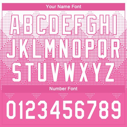 Custom Pink White 3D Pattern Design Authentic Baseball Jersey - Image 5