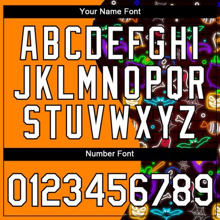 Custom Orange Brown-Black 3D Halloween Performance T-Shirt - Image 4