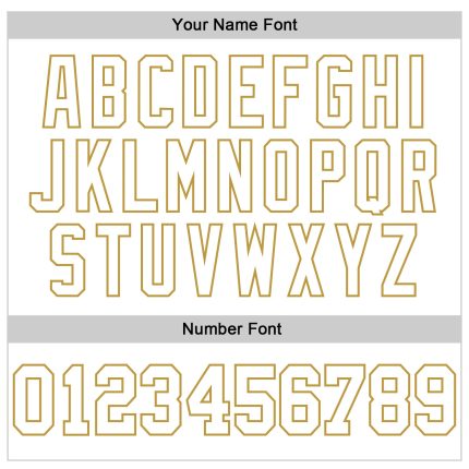 Custom Stitched White Old Gold 3D Pattern Design Gradient Square Shape Sports Pullover Sweatshirt Hoodie - Image 4