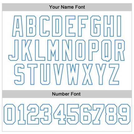 Custom Stitched White Powder Blue 3D Pattern Design Gradient Square Shape Sports Pullover Sweatshirt Hoodie - Image 4