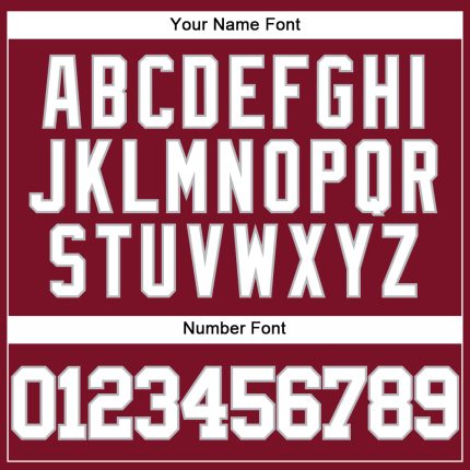 Custom Crimson White-Gray Authentic Baseball Jersey - Image 5