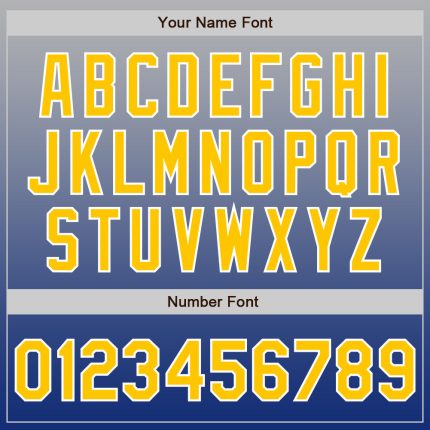 Custom Gray Gold-Royal Authentic Fade Fashion Baseball Jersey - Image 4