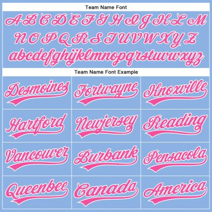 Custom Light Blue Pink-White Performance Vapor Golf Polo Shirt - Image 4