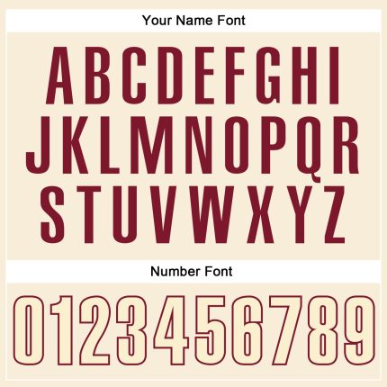 Custom Cream Crimson Performance Vapor Golf Polo Shirt - Image 5