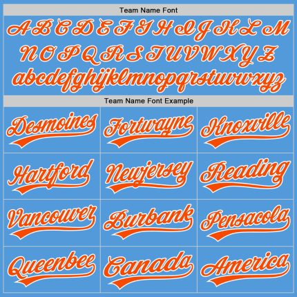 Custom Powder Blue Orange-White Performance Vapor Golf Polo Shirt - Image 4