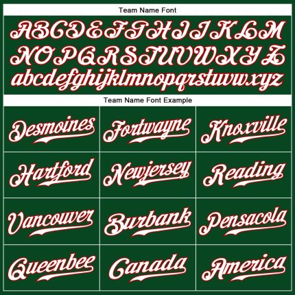 Custom Green White-Red Authentic Sleeveless Baseball Jersey - Image 3