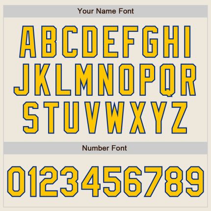 Custom Cream Yellow-Royal Bomber Full-Snap Varsity Letterman Two Tone Jacket - Image 5