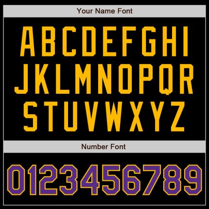 Custom Black Gold-Purple Bomber Varsity Letterman Zipper Jacket - Image 5