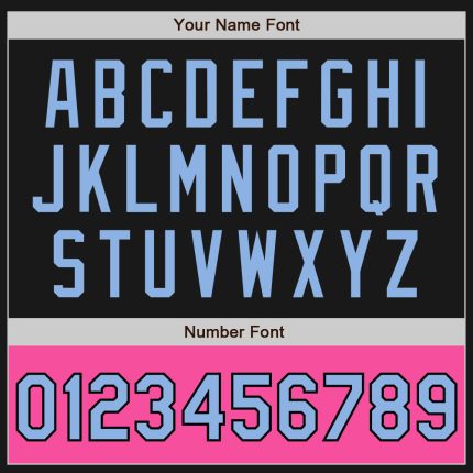 Custom Black Light Blue-Pink Bomber Varsity Letterman Two Tone Zipper Jacket - Image 5