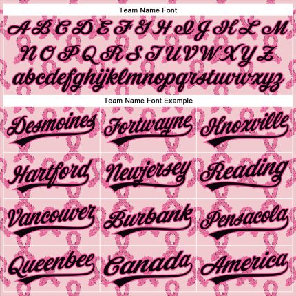 Custom Pink Black 3D Pink Ribbon Breast Cancer Awareness Month Women Health Care Support Performance Polo Shirt - Image 4