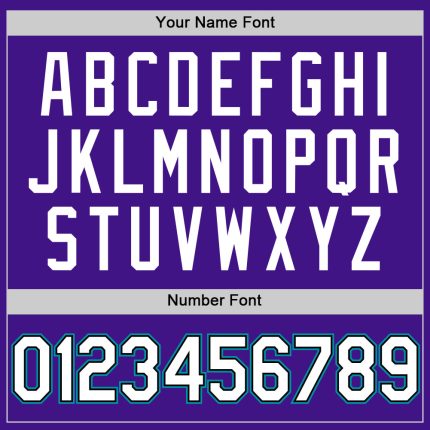 Custom Purple Black-Teal Authentic Throwback Baseball Jersey - Image 5