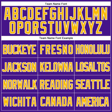 Custom Purple Gold-White Mesh Authentic Throwback Baseball Jersey - Image 4