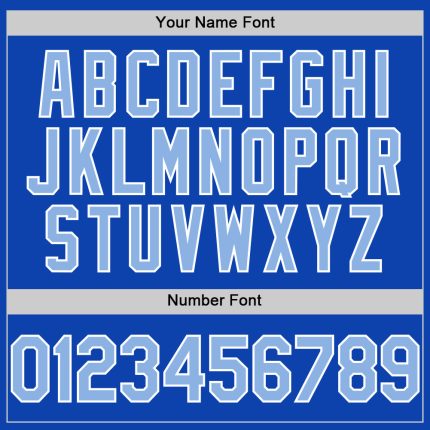 Custom Thunder Blue Light Blue-White Authentic Baseball Jersey - Image 5