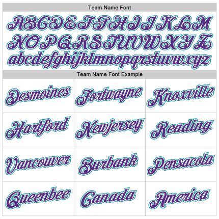 Custom White Purple-Teal Performance T-Shirt - Image 3