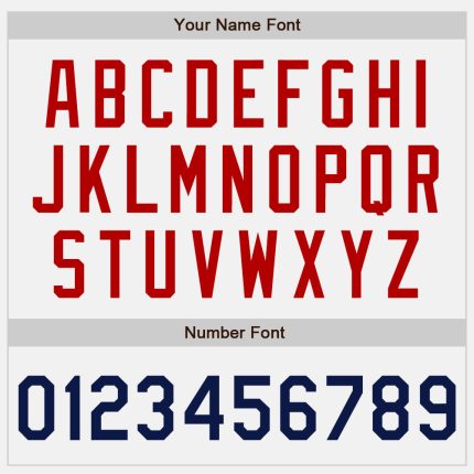 Custom White Navy Pinstripe Red Authentic Baseball Jersey - Image 5