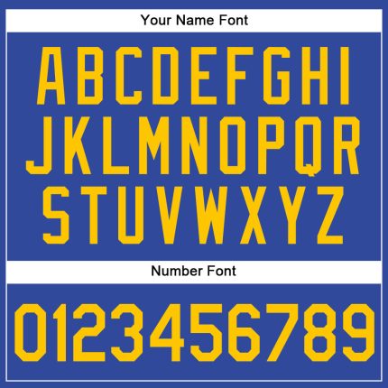 Custom Royal Gold Performance T-Shirt - Image 3