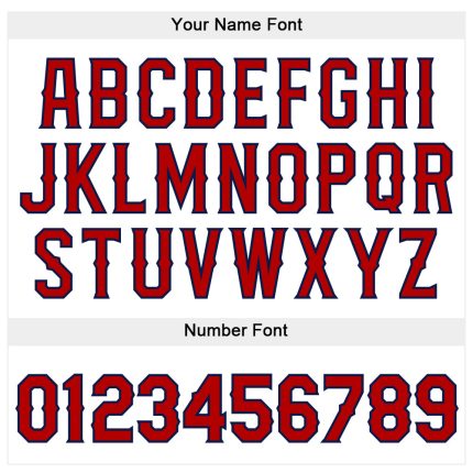 Custom Stitched White Red-Navy Sports Pullover Sweatshirt Hoodie - Image 3